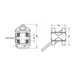 Twist Lock Stacking Pin for Shipping Containers (2 pack) - Image 2